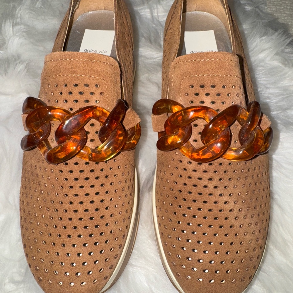 Dolce Vita Jhenee Brown Platform Sneaker